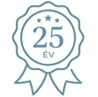 25 év szakmai tapasztalat